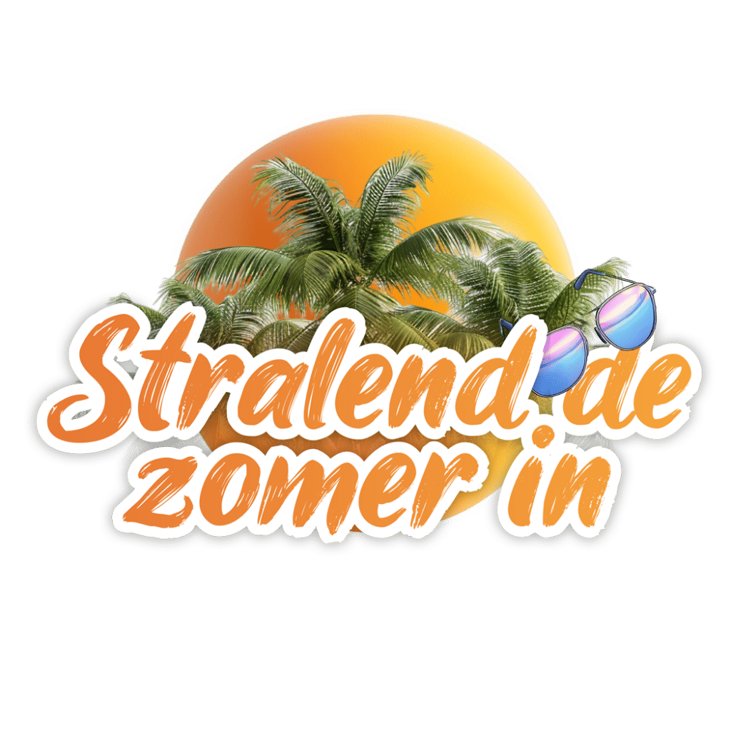 Stralend de zomer in